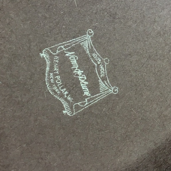 Rust Feathered hat from Grandma Jahn Collection - Picture 5 of 8